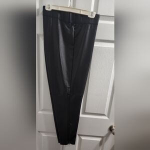 Black Faux Leather Leggings